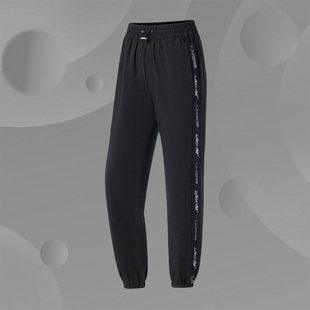 潮流舒适透气长裤 女子运动休闲跑步健身时尚 AYKS378 新款 李宁正品