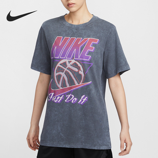 耐克正品 T恤FZ3478 当季 女士柔软印花宽松短袖 060 新款 Nike