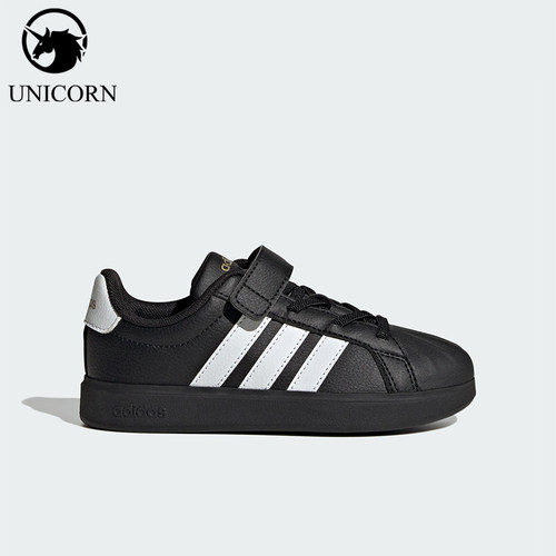Adidas/阿迪达斯正品STREETTALK EL小童经典贝壳头板鞋JS5055