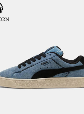 Puma/彪马正品SuedeXL新款男女蓝黑色低帮休闲板鞋402569-01