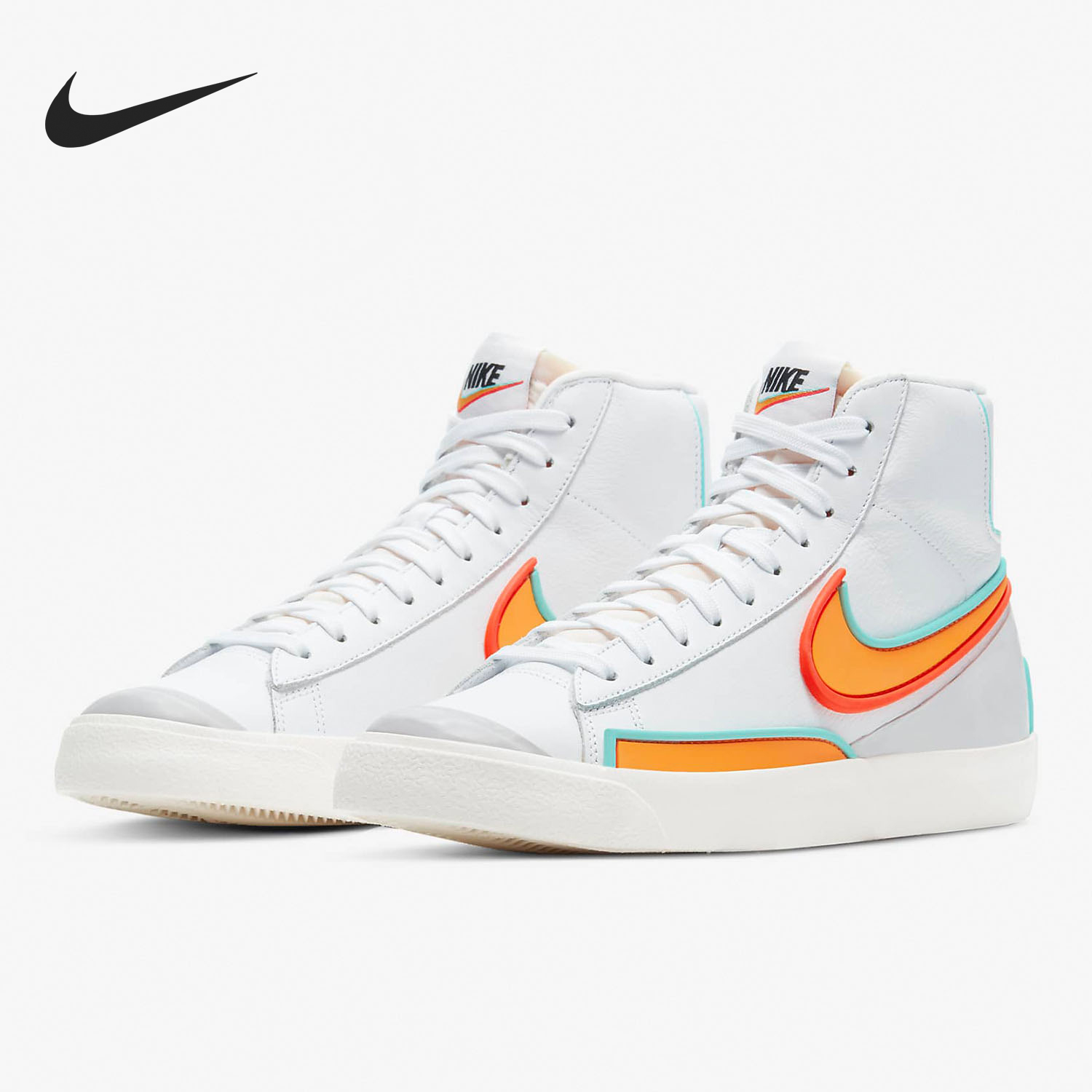 Nike/耐克正品BLAZER MID77女士高帮运动休闲板鞋DC1746-100