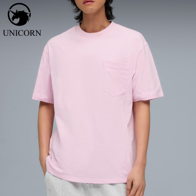 Puma/彪马正品ESENTIALSENTIALS口袋T恤经典透气短袖T恤634729-70
