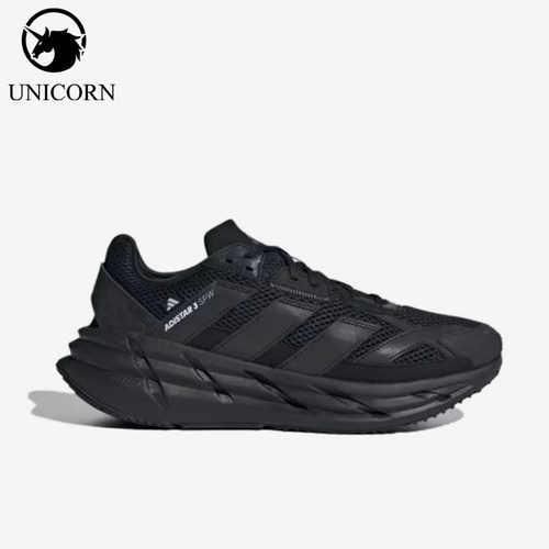 Adidas/阿迪达斯正品ADISTAR3新款男黑色经典低帮鞋J跑步鞋JQ0755