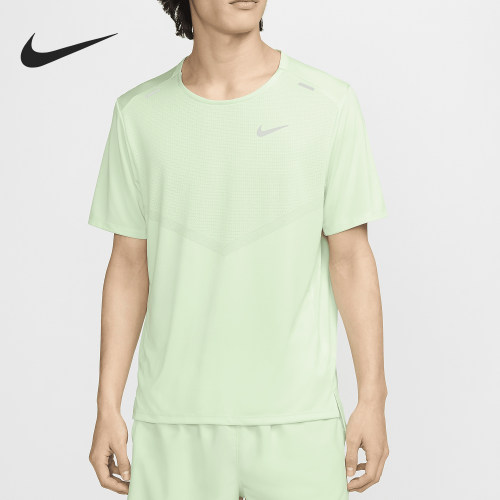 Nike/耐克正品Dri-FIT Rise 365 男士短袖跑步上衣CZ9185-376