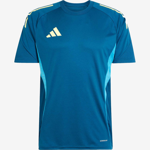 Adidas阿迪达斯正品TIRO 25男款足球训练比赛短袖足球球衣JC7040