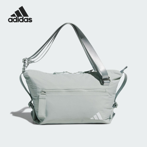 Adidas/阿迪达斯官方正品新款男女户外收纳运动斜跨手提包KC1405