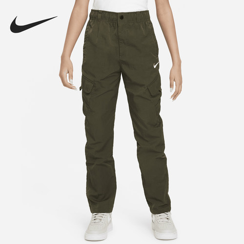 Nike/耐克正品 Outdoor Play 大童梭织工装长裤FD3239-325
