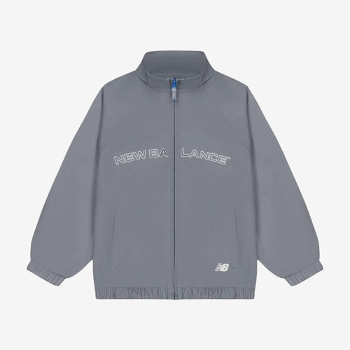 New Balance新百伦正品儿童防泼水立领休闲运动夹克ND7AG1E033-GR