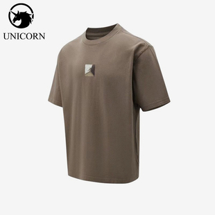 Nike/耐克正品JORDAN新款男棕色亲肤圆领经典短袖T恤IF3065-040