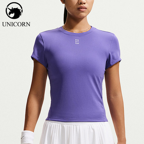 Nike/耐克正品Court Advantage女士短袖网球上衣HQ2995-579
