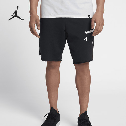 Nike/耐克正品JORDAN JUMPMAN AIR男子针织短裤运动 五分裤AJ0808