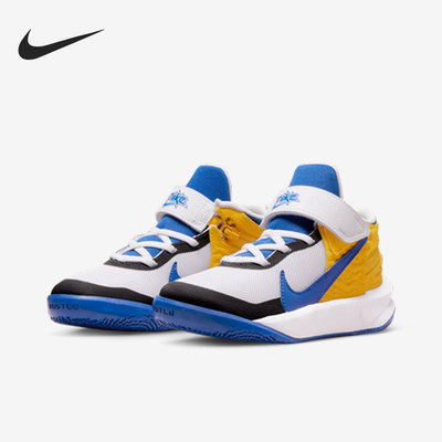 Nike/耐克正品新款女子GS大童魔术贴篮球运动鞋DZ2761-141