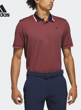 Adidas/阿迪达斯正品PRIMEKNIT高尔夫男子运动Polo短袖HR7970