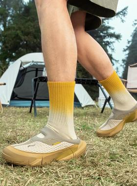 李宁正品CF溯行山SLIPPER男女同款缓震回弹户外休闲拖鞋AHCV005