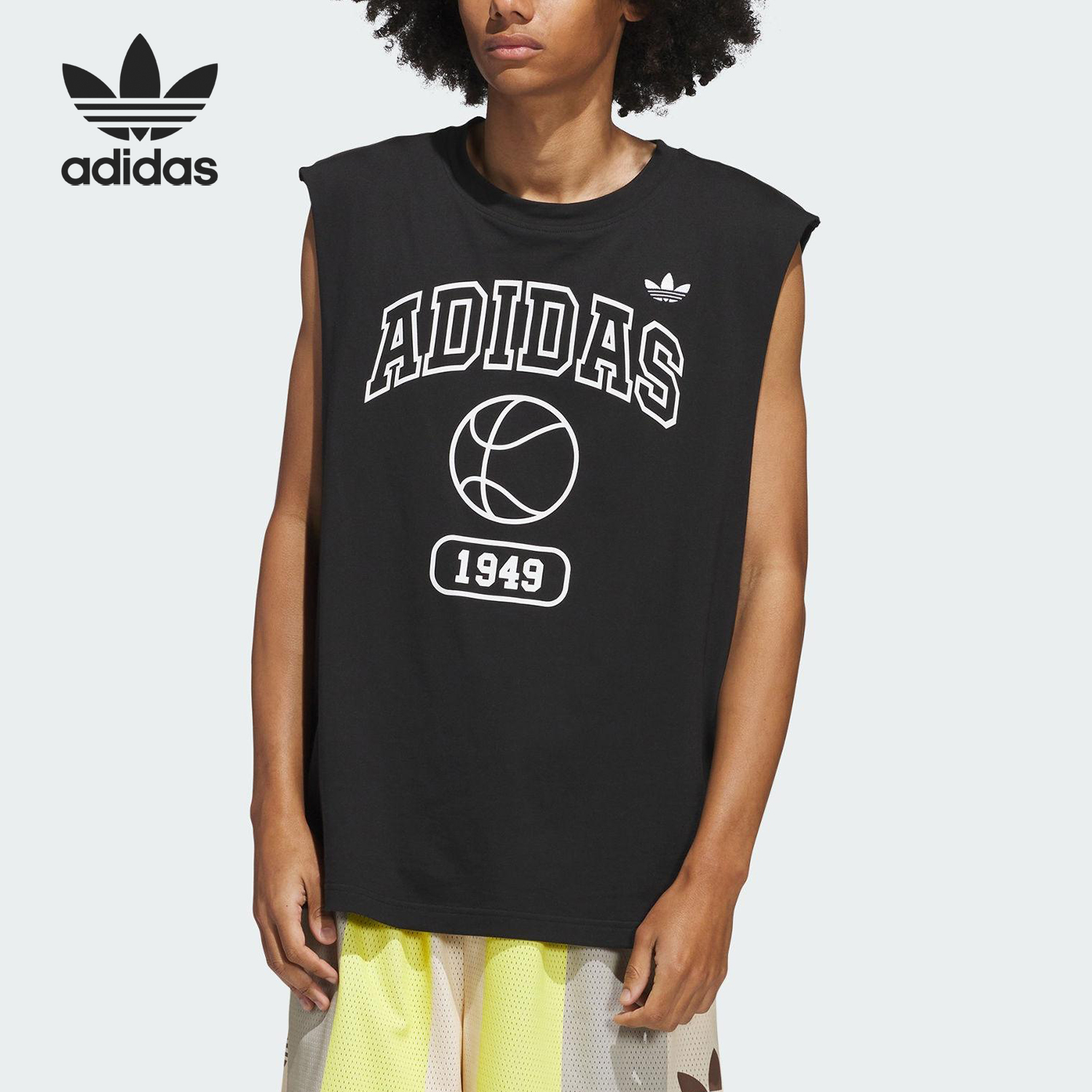 Adidas/阿迪达斯正品三叶草男士透气运动篮球训练背心JD5191