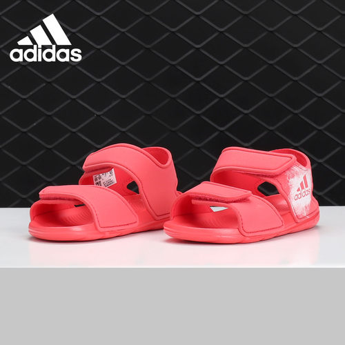 Adidas/阿迪达斯正品大童舒适透气运动休闲沙滩凉鞋 BA7849