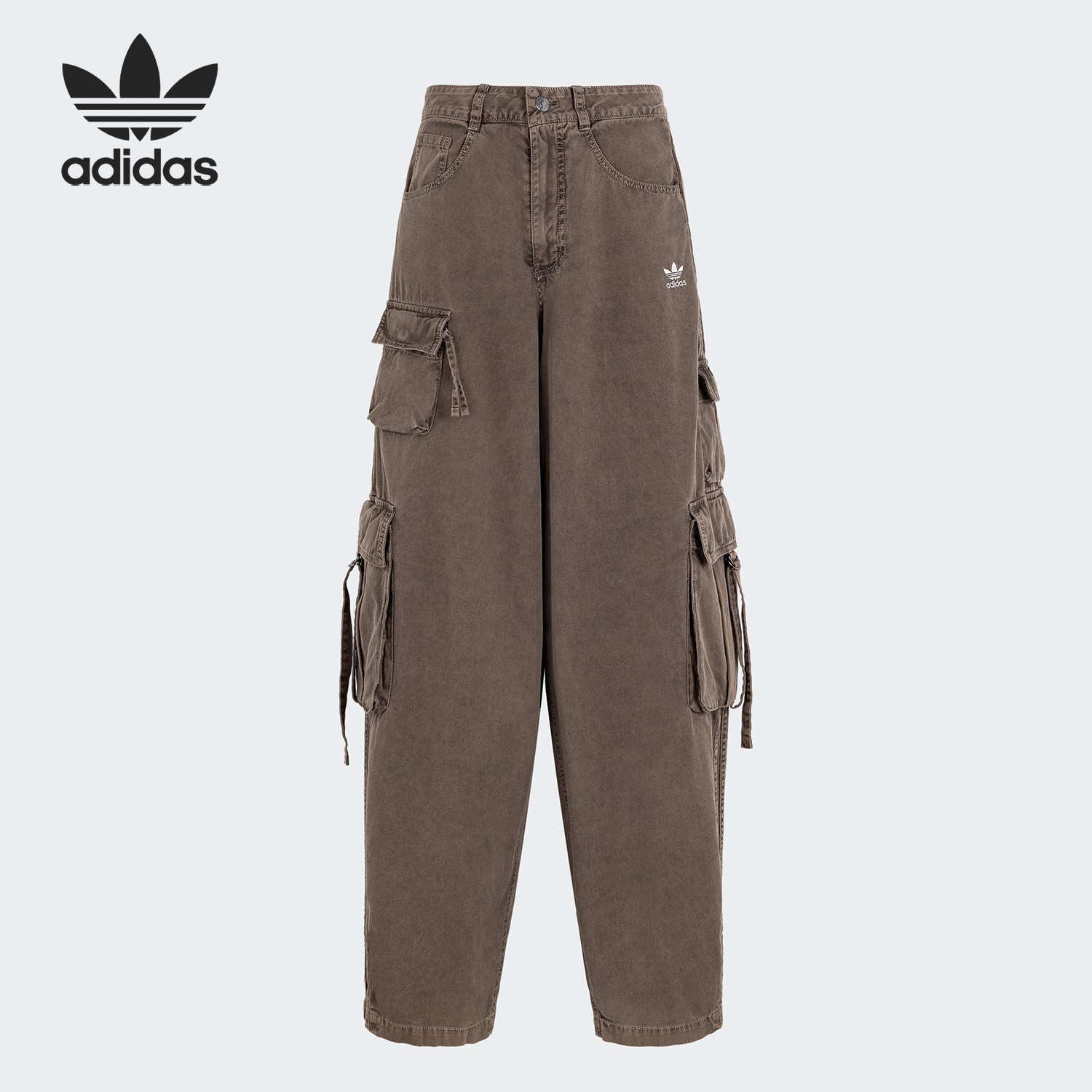 Adidas/阿迪达斯正品ESENTIALSENTIALS女士工装长裤KD4113图片