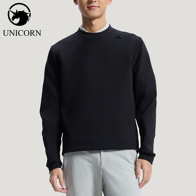 Adidas/阿迪达斯官方正品春秋男士圆领简约透湿保暖卫衣KG0802