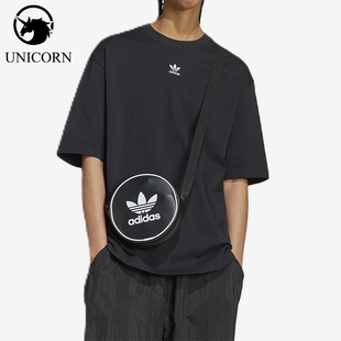 Adidas/阿迪达斯正品三叶草女士宽松休闲经典运动短袖T恤IY7321