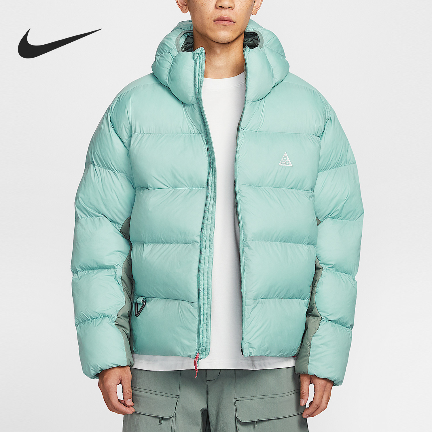 Nike/耐克正品Therma-FIT男士运动保暖拼接棉服FV8911-297