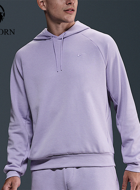 Nike/耐克正品Dri-FIT男士耐穿连帽针织运动休闲卫衣FZ0969-515