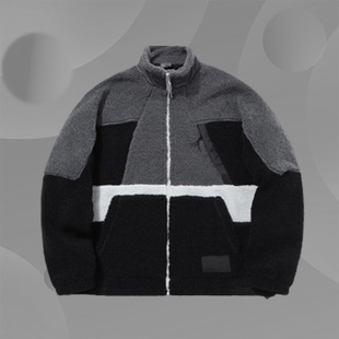 李宁针织外套男冬季 立领上衣AFDQ755 BADFIVE篮球系列宽松时尚