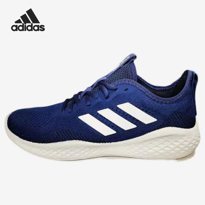 Adidas/阿迪达斯正品男女缓震透气时尚低帮跑步运动鞋FX2041