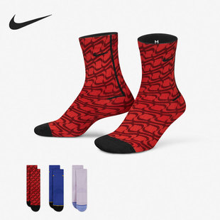 耐克正品 DQ7735 当季 男女舒适透气运动袜三双装 902 新款 Nike