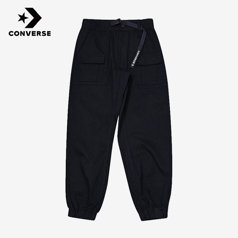 Converse匡威正品春秋新款男子休闲运动梭织束脚长卫裤10024161