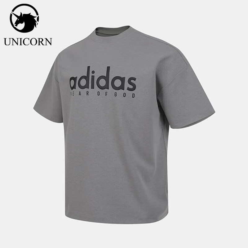 Adidas/阿迪达斯正品夏季男士针织简约经典透气运动短袖T恤JZ4894