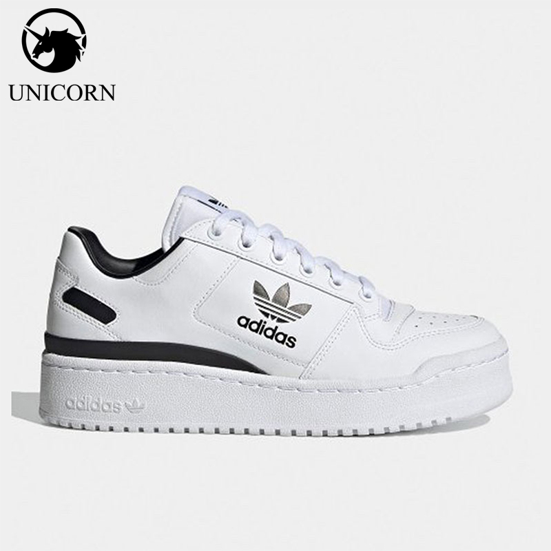 Adidas/阿迪达斯正品三叶草女士休闲低帮系带耐磨运动板鞋GY5921