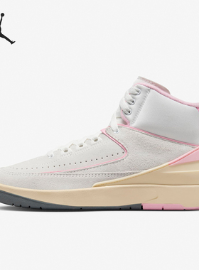 Nike/耐克正品Jordan 2 Retro 女士高帮运动篮球鞋FB2372-100