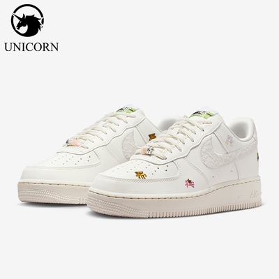 Nike/耐克正品Air Force 1女士系带低帮耐磨透气运动鞋IQ1143-100