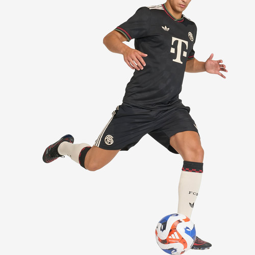 Adidas阿迪达斯正品拜仁2526第三客场吸湿排汗松紧腰足球JJ2141