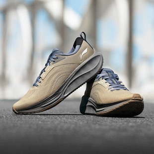 V2男子反光缓震回弹防滑休闲慢跑鞋 2.0 ARSU075 吾适lite 李宁正品