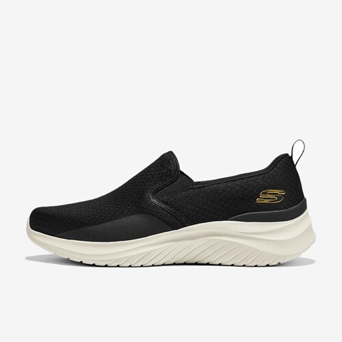 Skechers斯凯奇正品AIR-COOLED MEMORY男透气健步鞋8790378-BLK