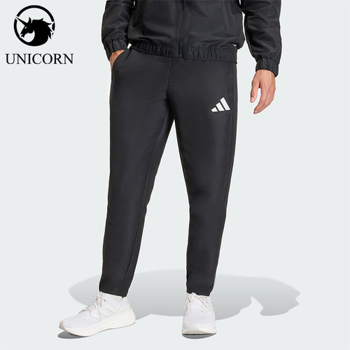 Adidas/阿迪达斯官方正品ENT26 PRE PNT男士足球梭织长裤JZ9127