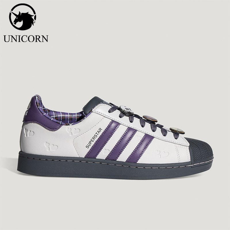 Adidas/阿迪达斯官方正品三叶草男女低帮系带耐磨日常板鞋KH8023图片