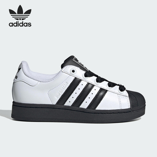 Adidas/阿迪达斯正品三叶草大童运动柔软舒适耐磨经典板鞋JI0210