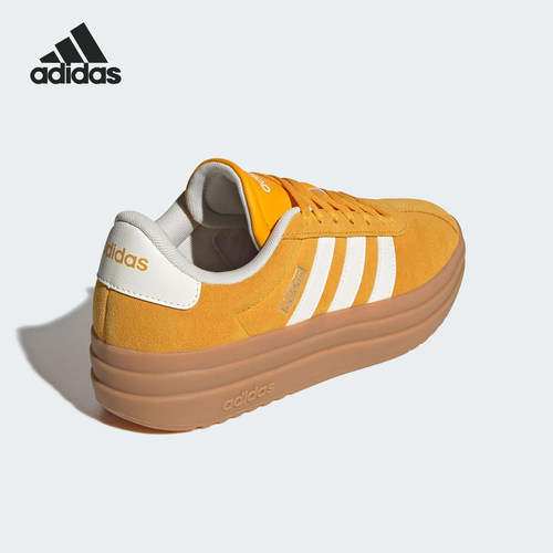 Adidas/阿迪达斯正品VL COURT BOLD女士厚底休闲板鞋KJ6854