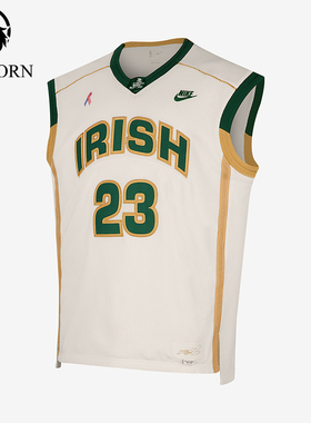 Nike/耐克正品2025男士V领套头透气经典篮球背心T恤IF0292-133