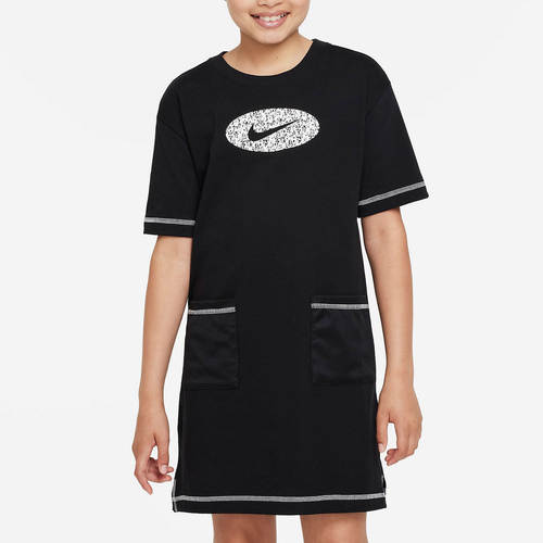Nike/耐克正品夏季新款大童运动短袖连衣裙DO7168-010