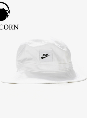 Nike/耐克正品U NSW BUCKET CORE男女运动经典渔夫帽CK5324-100