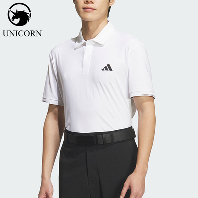 Adidas/阿迪达斯官方正品2026夏季男士时尚透气休闲Polo衫JZ4314