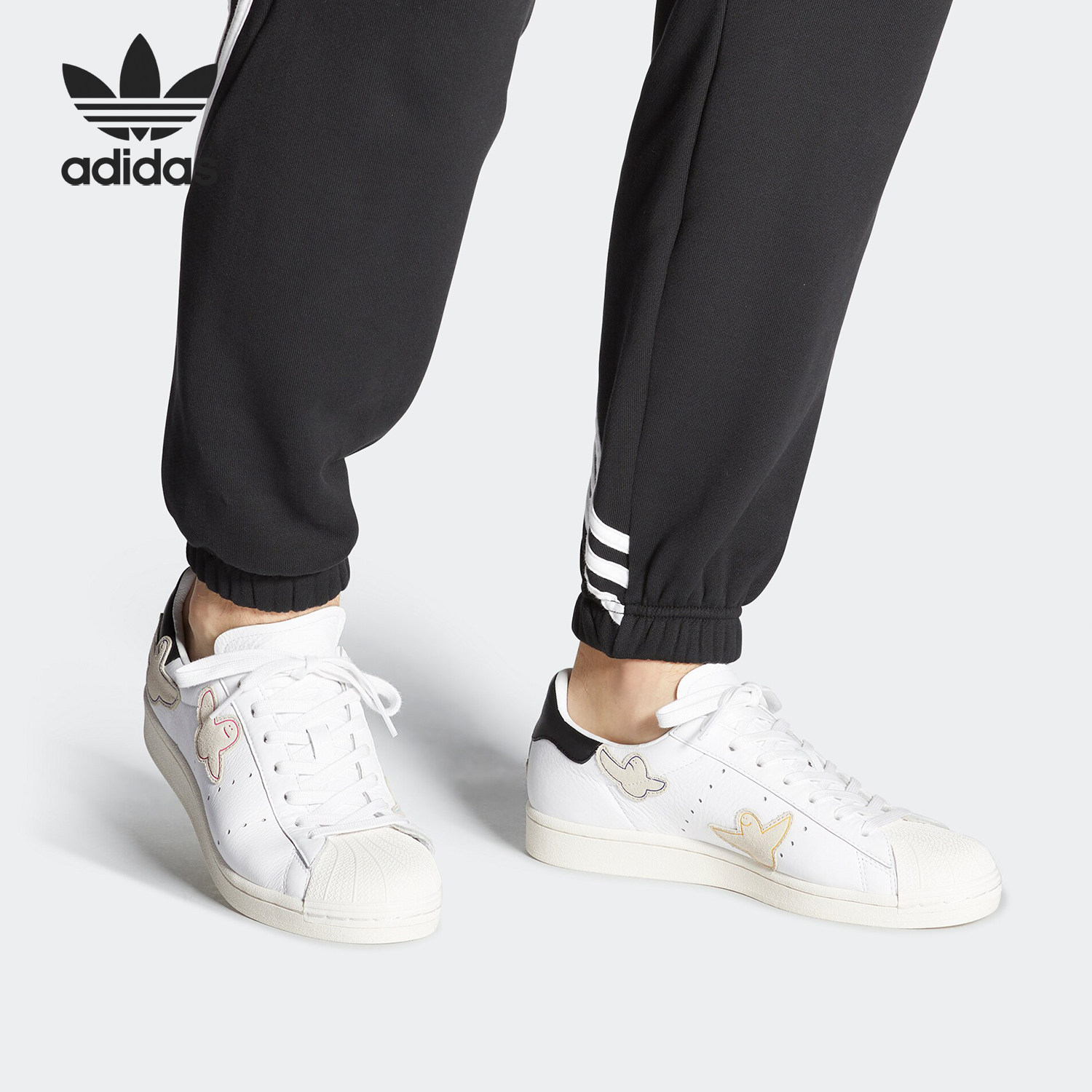 Adidas/阿迪达斯正品当季新款 Mark Gonzales联名情侣板鞋 FW8029图片