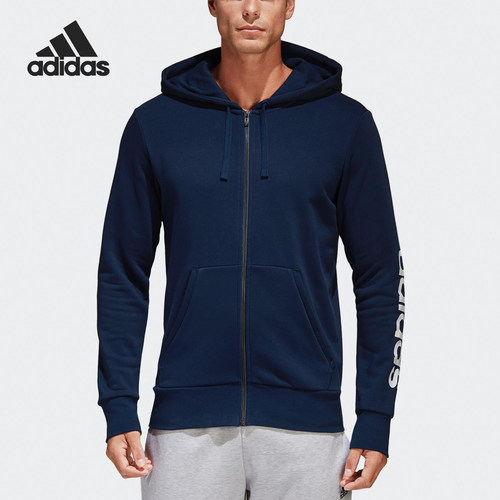 Adidas/阿迪达斯正品当季新款ESS 3S FZ B休闲运动夹克外套B47368