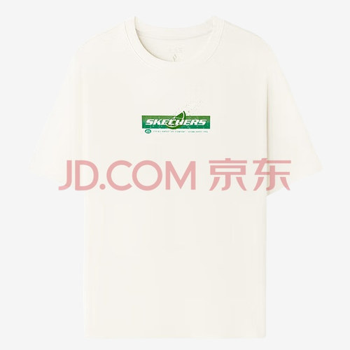 Skechers斯凯奇 正品儿童柔软舒适百搭短袖T恤L225U158-0074