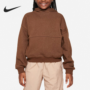 卫衣FJ6027 Nike 儿童休闲运动连帽套头长袖 新款 259 耐克正品