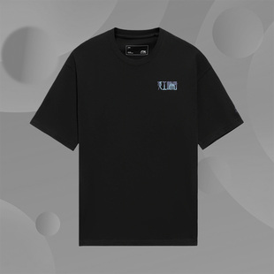 圆领透气速干排汗吸湿男子T恤AHSS359 新款 李宁正品 夏季