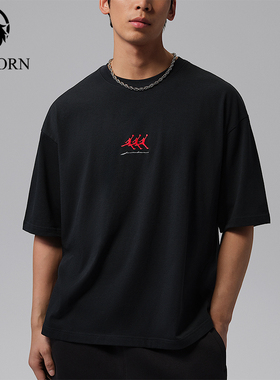 Nike/耐克正品Jordan Flight男士宽松印花经典短袖T恤IF3134-010
